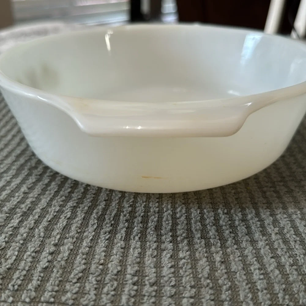 Anchor Hocking Fire King #437 Meadow Green Casserole Dish 1 1/2‎ Quart Vintage